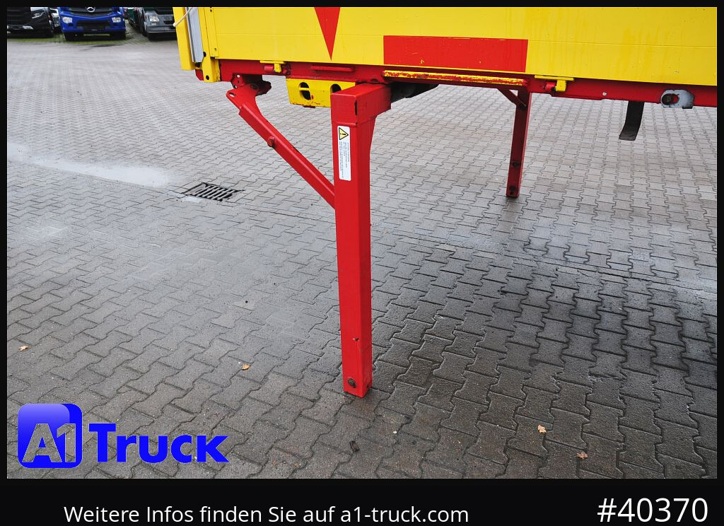 KRONE 7.45, Bordwand + Schiebeplane, - Toldo carrocería: foto 3 KRONE 7.45, Bordwand + Schiebeplane, - Toldo carrocería: foto 3
