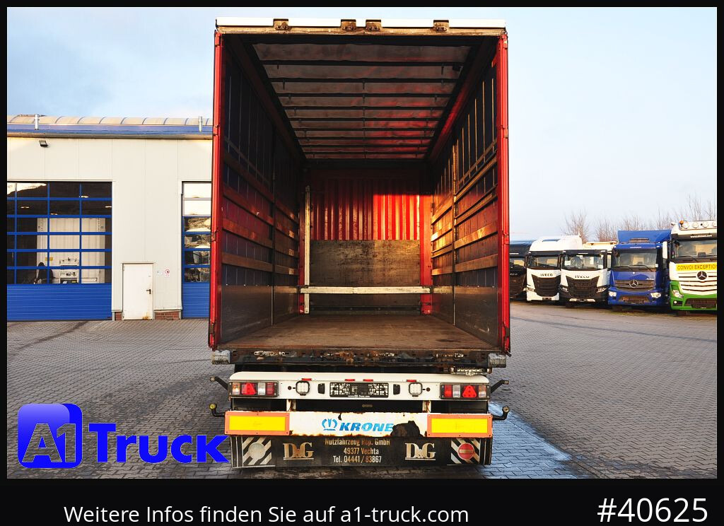 Remolque con toldo KRONE AZP 18, Maxi, 2800mm innen, Edscha,: foto 15 Remolque con toldo KRONE AZP 18, Maxi, 2800mm innen, Edscha,: foto 15