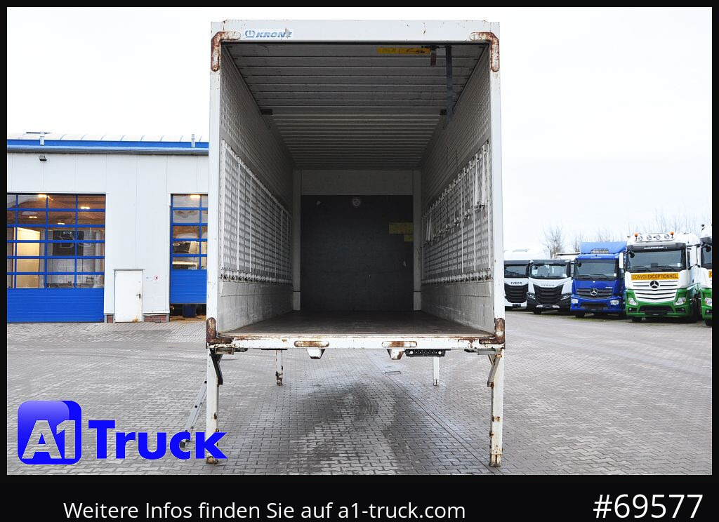 KRONE BDF 7,45 Koffer, Textil 2750mm innen, 20 x vorhanden - Caja cerrada: foto 2 KRONE BDF 7,45 Koffer, Textil 2750mm innen, 20 x vorhanden - Caja cerrada: foto 2