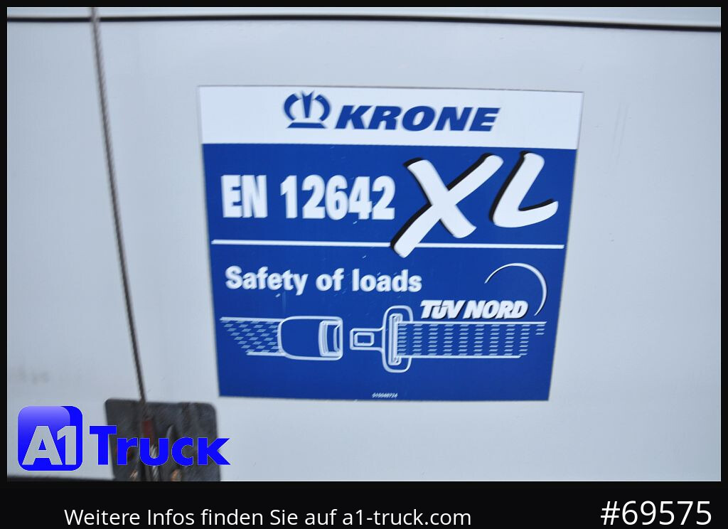 KRONE BDF 7,45 Koffer, Textil 2750mm innen, 20 x vorhanden - Caja cerrada: foto 5 KRONE BDF 7,45 Koffer, Textil 2750mm innen, 20 x vorhanden - Caja cerrada: foto 5