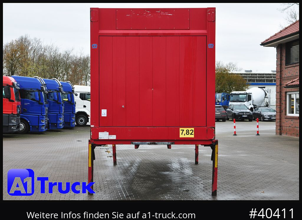 KRONE BDF 7,82 Wechselbrücke, 2680mm Innenhöhe. - Caja cerrada: foto 2 KRONE BDF 7,82 Wechselbrücke, 2680mm Innenhöhe. - Caja cerrada: foto 2