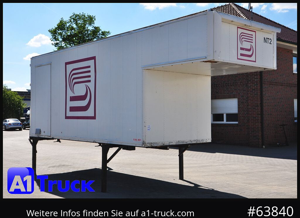 KRONE Container Lager, kann verladen werden 6,3 + 2 Meter - Caja cerrada: foto 1 KRONE Container Lager, kann verladen werden 6,3 + 2 Meter - Caja cerrada: foto 1