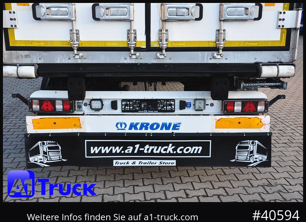 KRONE Koffer ISO, stark isoliert ehemaliger Kühlkoffer, Aluboden - Remolque caja cerrada: foto 3 KRONE Koffer ISO, stark isoliert ehemaliger Kühlkoffer, Aluboden - Remolque caja cerrada: foto 3