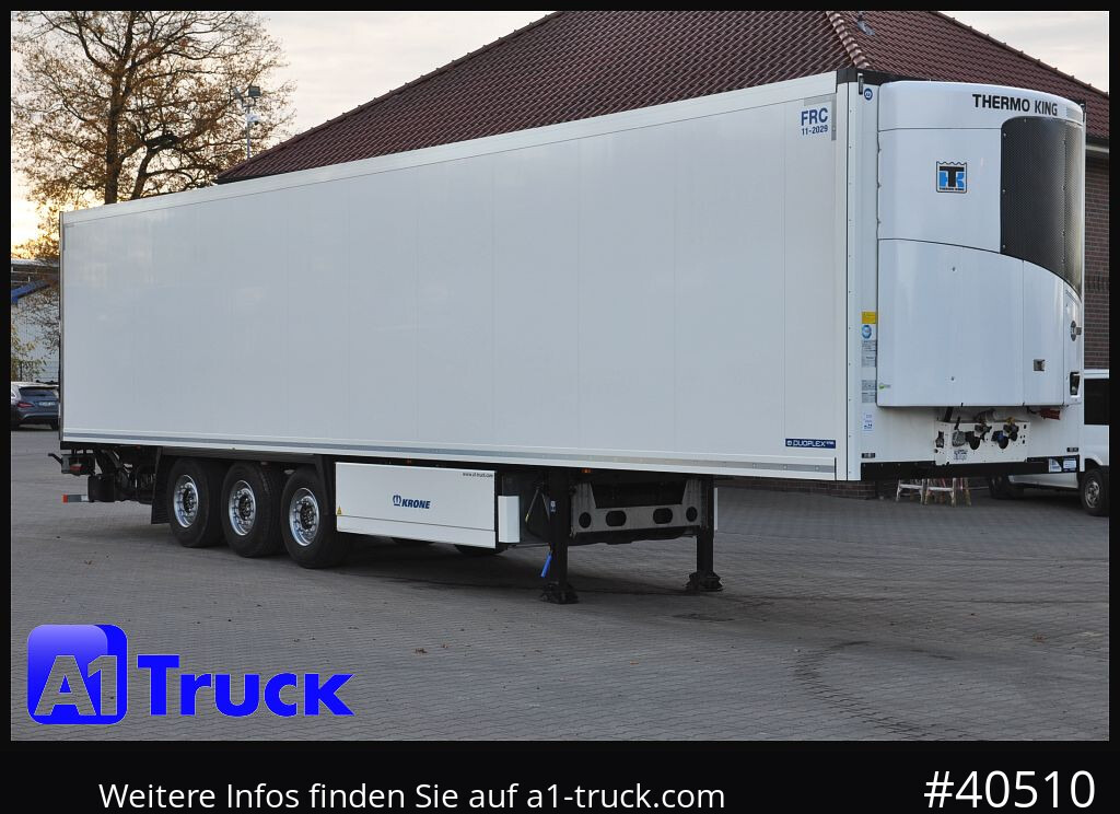 KRONE SD, TK SLX 300, LBW +Türen, 121 Bstd. - Semirremolque frigorífico: foto 1 KRONE SD, TK SLX 300, LBW +Türen, 121 Bstd. - Semirremolque frigorífico: foto 1