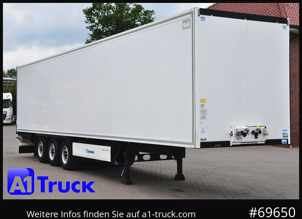 KRONE SDK 27, Iso-Koffer, Lift - Semirremolque caja cerrada: foto 1 KRONE SDK 27, Iso-Koffer, Lift - Semirremolque caja cerrada: foto 1