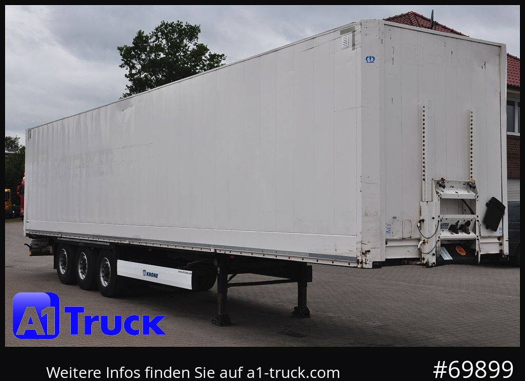 KRONE SDK 27, Koffer, 1 Vorbesitzer, Doppelstock - Semirremolque caja cerrada: foto 1 KRONE SDK 27, Koffer, 1 Vorbesitzer, Doppelstock - Semirremolque caja cerrada: foto 1