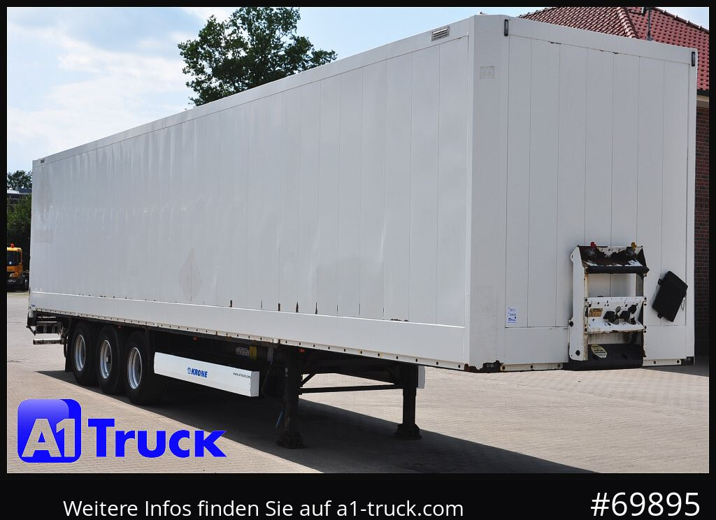 KRONE SDK 27, Koffer, 1 Vorbesitzer, Doppelstock - Semirremolque caja cerrada: foto 1 KRONE SDK 27, Koffer, 1 Vorbesitzer, Doppelstock - Semirremolque caja cerrada: foto 1