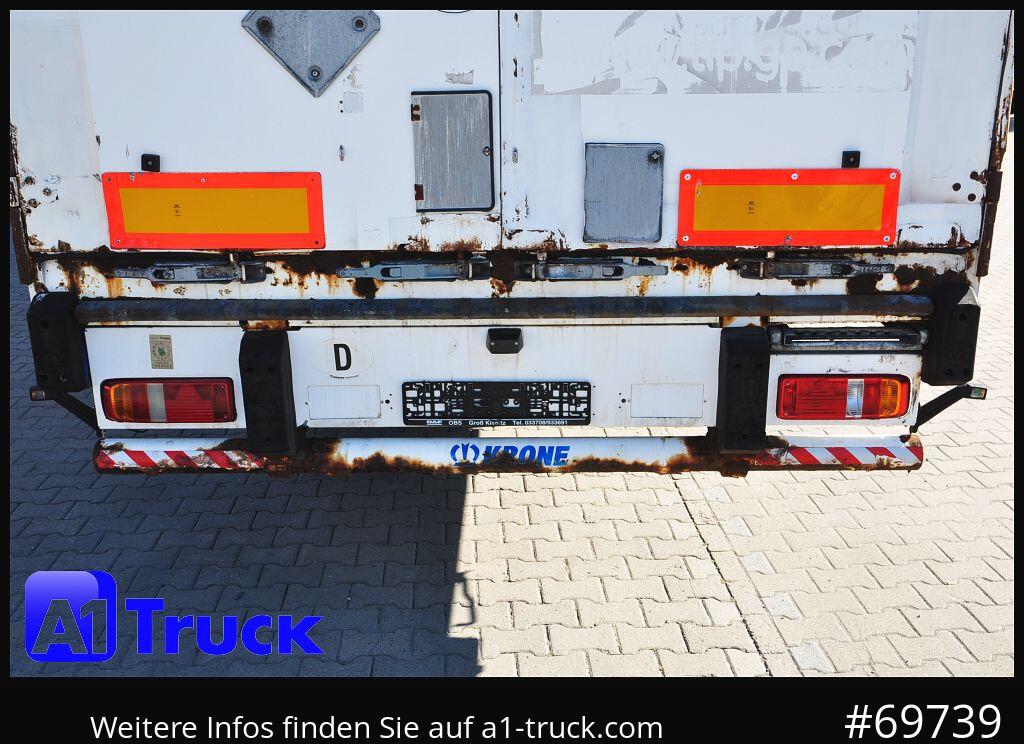 KRONE SDK 27, Koffer, Textil, 1 Vorbesitzer - Semirremolque caja cerrada: foto 2 KRONE SDK 27, Koffer, Textil, 1 Vorbesitzer - Semirremolque caja cerrada: foto 2
