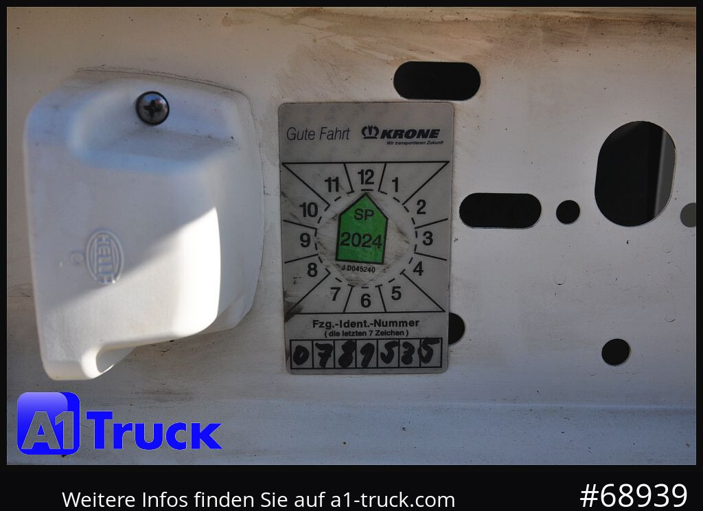 KRONE Standard BDF Anhänger für 7,45 WB, 1 Vorbesitzer - Remolque portacontenedore/ Intercambiable: foto 5 KRONE Standard BDF Anhänger für 7,45 WB, 1 Vorbesitzer - Remolque portacontenedore/ Intercambiable: foto 5