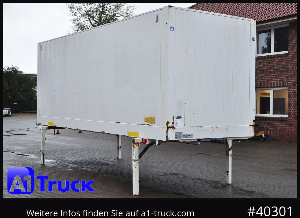 KRONE WB BDF 7,45 Koffer, 2720mm innen, Zurrösen - Caja cerrada: foto 1 KRONE WB BDF 7,45 Koffer, 2720mm innen, Zurrösen - Caja cerrada: foto 1