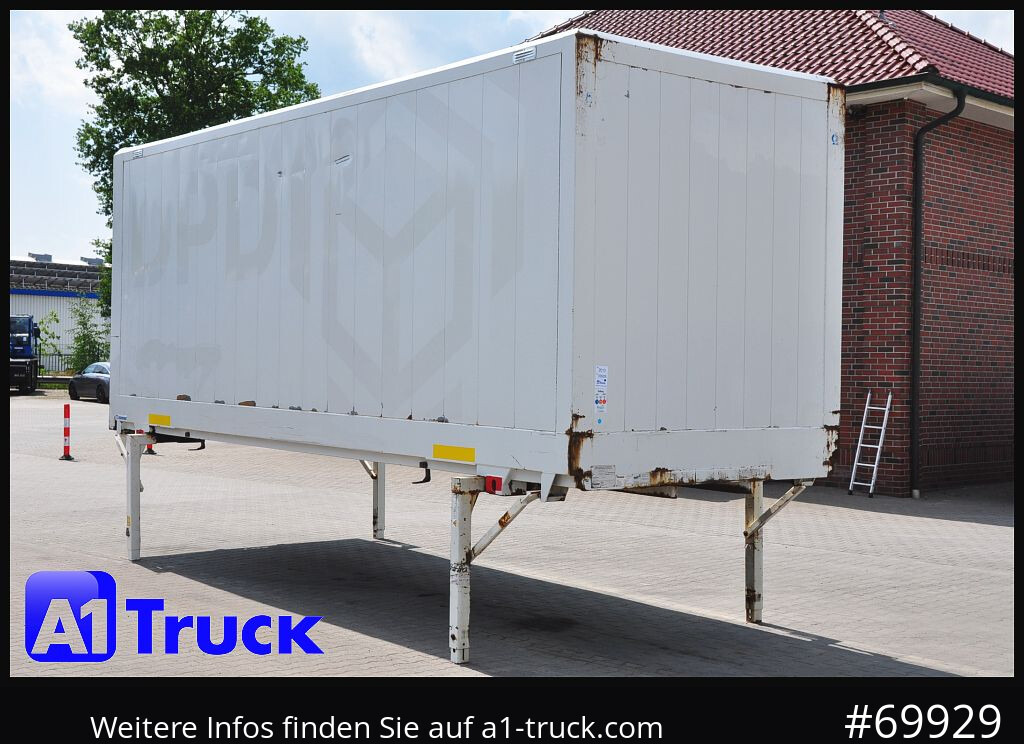 KRONE WB BDF 7,45 Koffer, 2750mm innen, 20 x vorhanden - Caja cerrada: foto 1 KRONE WB BDF 7,45 Koffer, 2750mm innen, 20 x vorhanden - Caja cerrada: foto 1