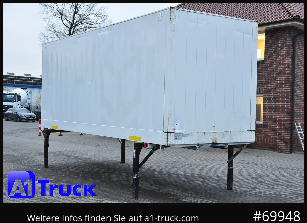 KRONE WB BDF 7,45 Koffer, 2800mm innen, Zurrösen - Caja cerrada: foto 1 KRONE WB BDF 7,45 Koffer, 2800mm innen, Zurrösen - Caja cerrada: foto 1