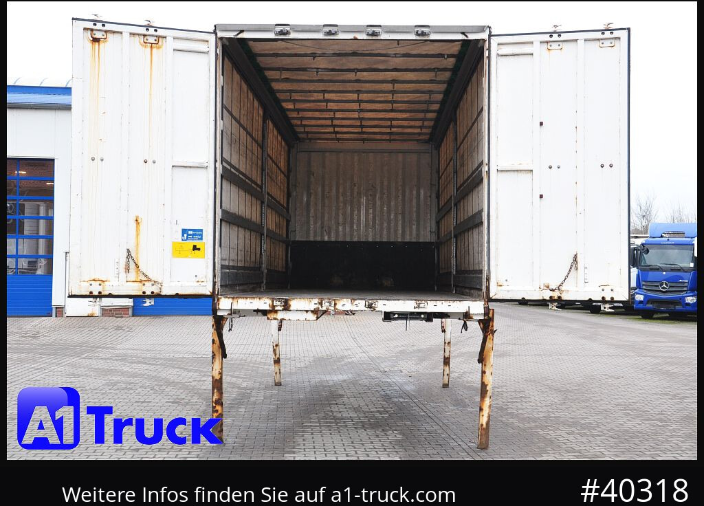 KRONE Wechselbrücke 7,45 Multilock, neutral - Toldo carrocería: foto 2 KRONE Wechselbrücke 7,45 Multilock, neutral - Toldo carrocería: foto 2