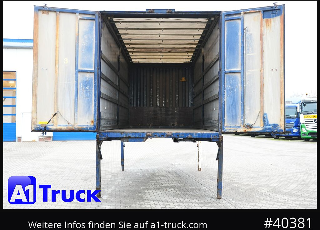 KRONE Wechselbrücke 7,45 neue Plane, Bordwand - Toldo carrocería: foto 2 KRONE Wechselbrücke 7,45 neue Plane, Bordwand - Toldo carrocería: foto 2