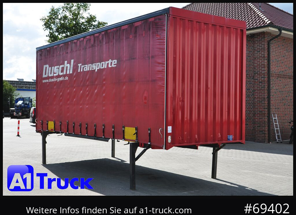 KRONE Wechselbrücke Jumbo BDF 7,82 - Toldo carrocería: foto 1 KRONE Wechselbrücke Jumbo BDF 7,82 - Toldo carrocería: foto 1