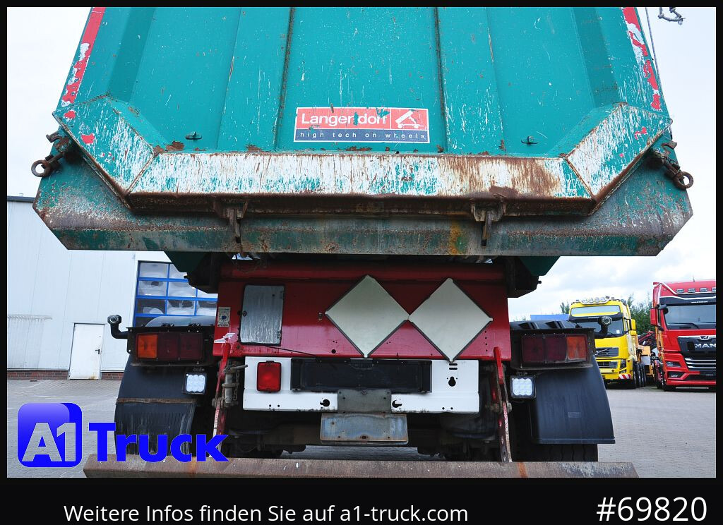 LANGENDORF SKS-HS 24-30, 26m³ Stahl, Lift Alufelgen, - Semirremolque volquete: foto 4 LANGENDORF SKS-HS 24-30, 26m³ Stahl, Lift Alufelgen, - Semirremolque volquete: foto 4