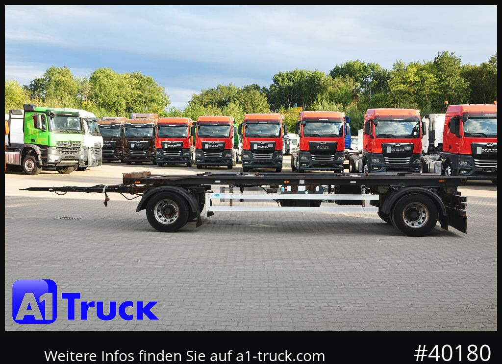 MEILLER MG 18 ZL 5.0, Scheibenbremse, Luft. - Remolque multilift/ Portacontenedores de cadenas: foto 4 MEILLER MG 18 ZL 5.0, Scheibenbremse, Luft. - Remolque multilift/ Portacontenedores de cadenas: foto 4