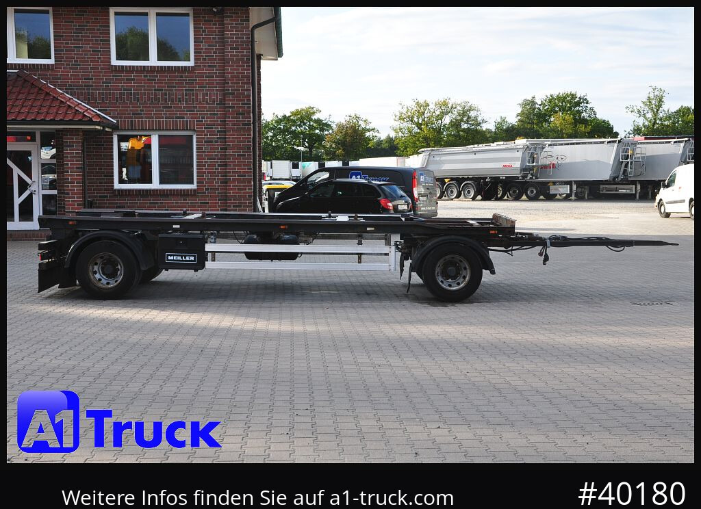 MEILLER MG 18 ZL 5.0, Scheibenbremse, Luft. - Remolque multilift/ Portacontenedores de cadenas: foto 1 MEILLER MG 18 ZL 5.0, Scheibenbremse, Luft. - Remolque multilift/ Portacontenedores de cadenas: foto 1