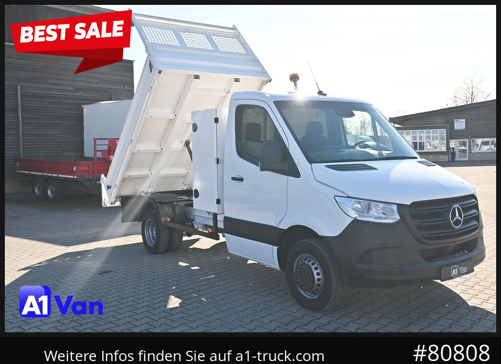 MERCEDES-BENZ Sprinter 314 Kipper, Klima, AHK, - Volquete furgoneta: foto 1 MERCEDES-BENZ Sprinter 314 Kipper, Klima, AHK, - Volquete furgoneta: foto 1