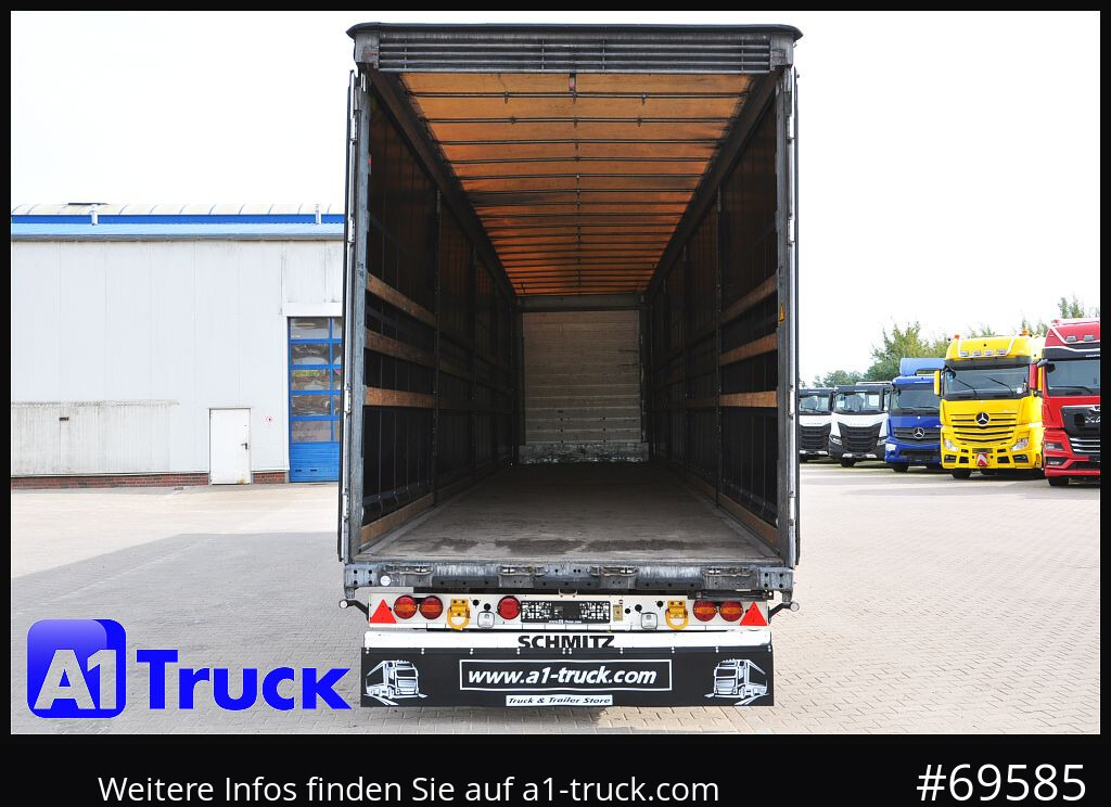 SCHMITZ SCS 24, Mega, BPW, verzinkt neue Plane. - Semirremolque lona: foto 4 SCHMITZ SCS 24, Mega, BPW, verzinkt neue Plane. - Semirremolque lona: foto 4