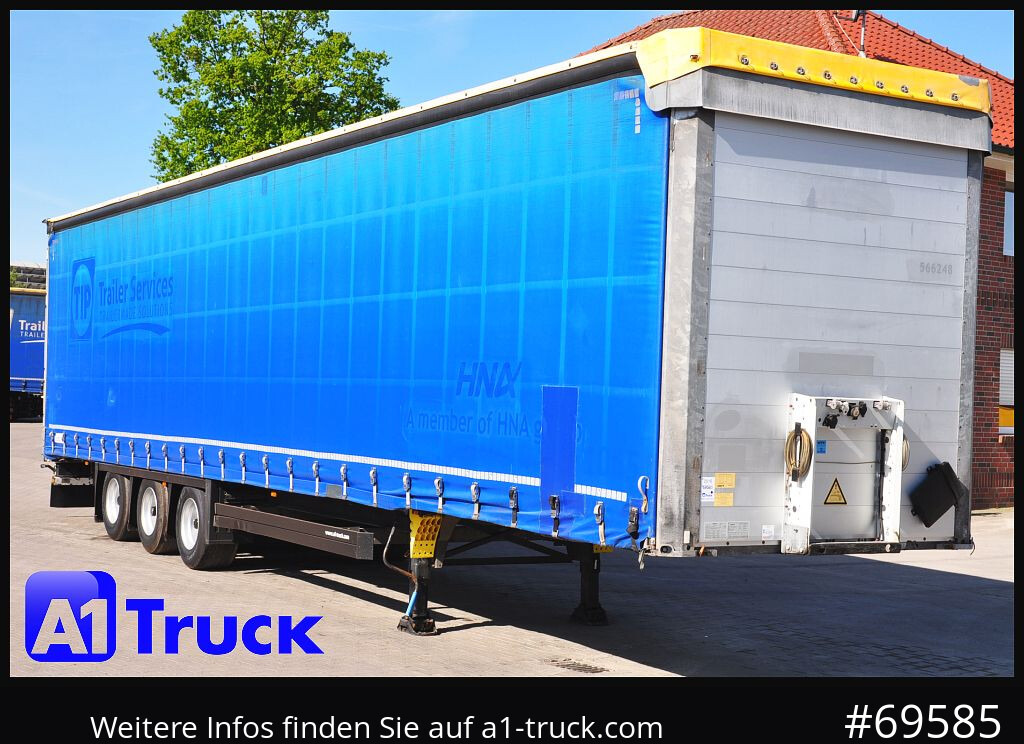 SCHMITZ SCS 24, Mega, BPW, verzinkt, vorhanden, VDI 2700 - Semirremolque lona: foto 1 SCHMITZ SCS 24, Mega, BPW, verzinkt, vorhanden, VDI 2700 - Semirremolque lona: foto 1