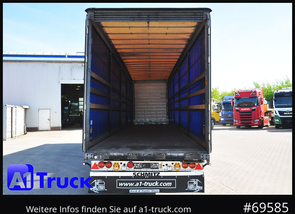 SCHMITZ SCS 24, Mega, BPW, verzinkt, vorhanden, VDI 2700 - Semirremolque lona: foto 2 SCHMITZ SCS 24, Mega, BPW, verzinkt, vorhanden, VDI 2700 - Semirremolque lona: foto 2