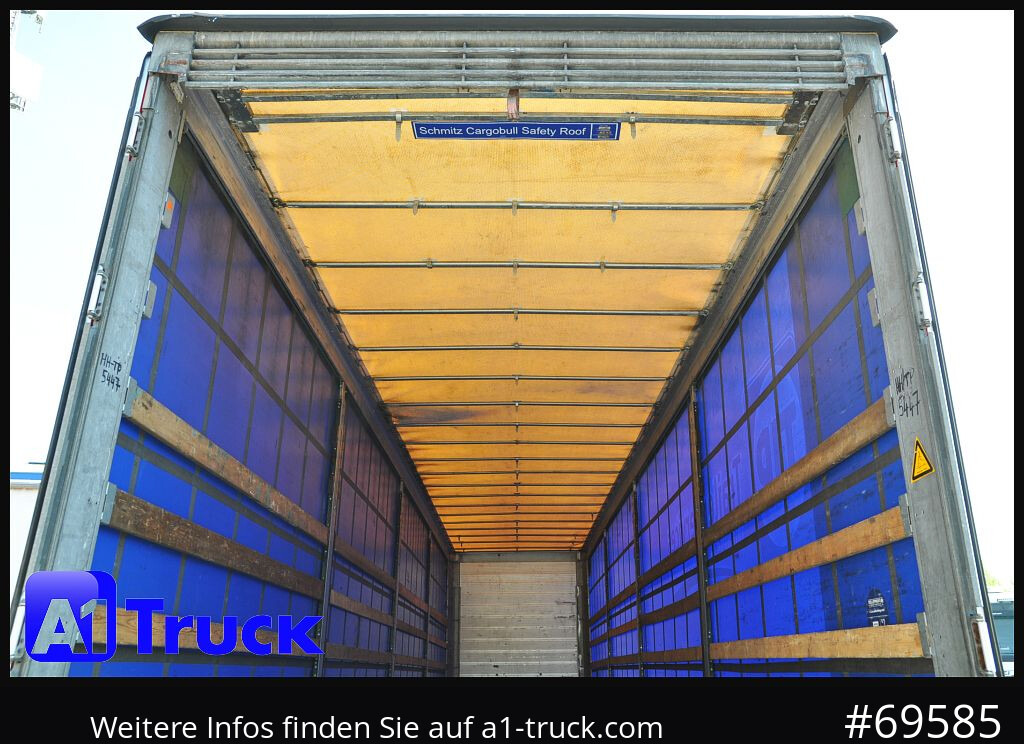 SCHMITZ SCS 24, Mega, BPW, verzinkt, vorhanden, VDI 2700 - Semirremolque lona: foto 5 SCHMITZ SCS 24, Mega, BPW, verzinkt, vorhanden, VDI 2700 - Semirremolque lona: foto 5