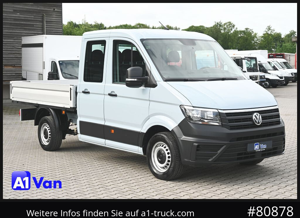 VOLKSWAGEN Crafter 35 Pritsche Doka, AHK, 7-Sitzer - Caja abierta furgoneta, Furgoneta combi: foto 1 VOLKSWAGEN Crafter 35 Pritsche Doka, AHK, 7-Sitzer - Caja abierta furgoneta, Furgoneta combi: foto 1