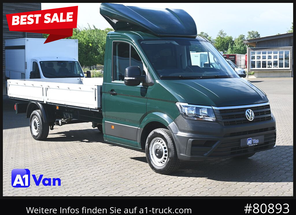 VOLKSWAGEN Crafter 35 Pritsche Maxi, Klima, AHK, - Caja abierta furgoneta: foto 1 VOLKSWAGEN Crafter 35 Pritsche Maxi, Klima, AHK, - Caja abierta furgoneta: foto 1