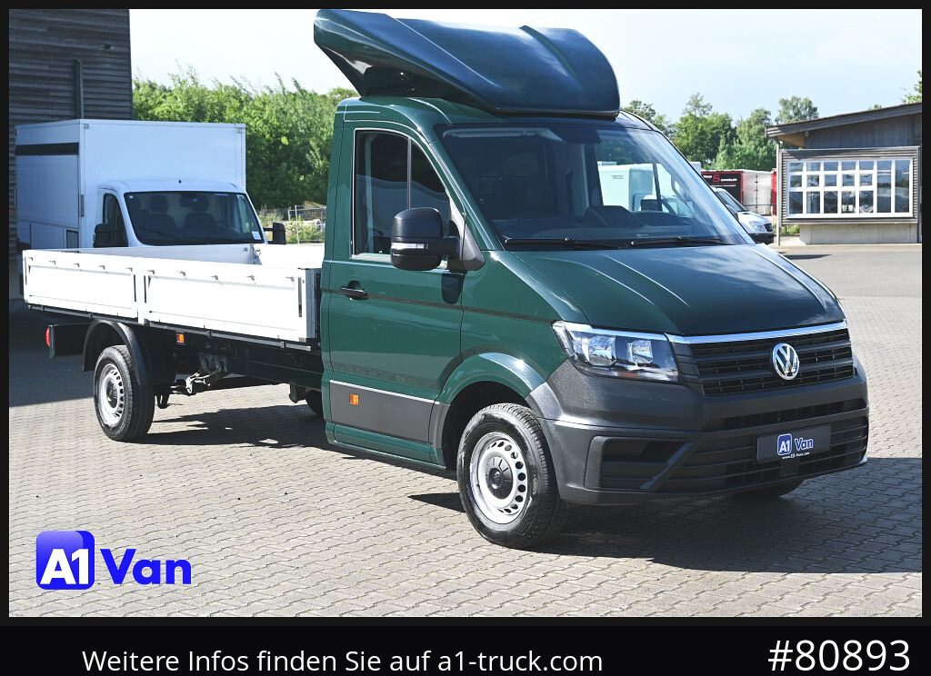 VOLKSWAGEN Crafter 35 Pritsche Maxi, Klima, AHK, - Caja abierta furgoneta: foto 1 VOLKSWAGEN Crafter 35 Pritsche Maxi, Klima, AHK, - Caja abierta furgoneta: foto 1