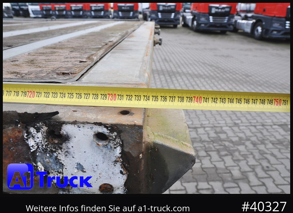 WECON WPR 745, verzinkt, Plattform, Plateau, - Carrocería abierta: foto 3 WECON WPR 745, verzinkt, Plattform, Plateau, - Carrocería abierta: foto 3