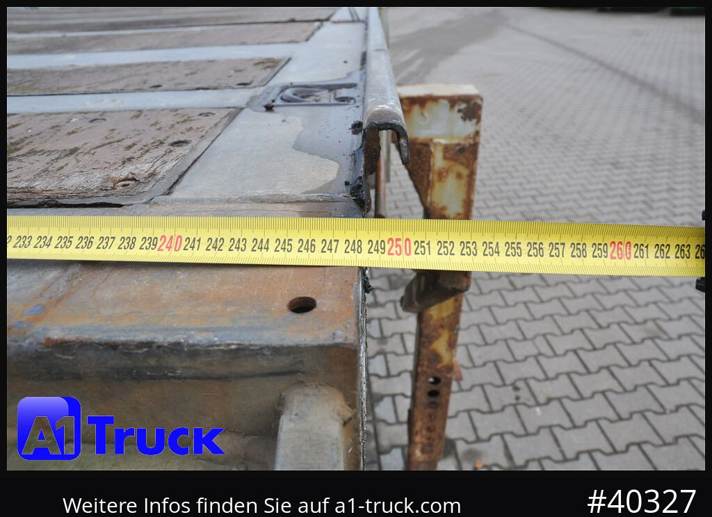 WECON WPR 745, verzinkt, Plattform, Plateau, - Carrocería abierta: foto 4 WECON WPR 745, verzinkt, Plattform, Plateau, - Carrocería abierta: foto 4