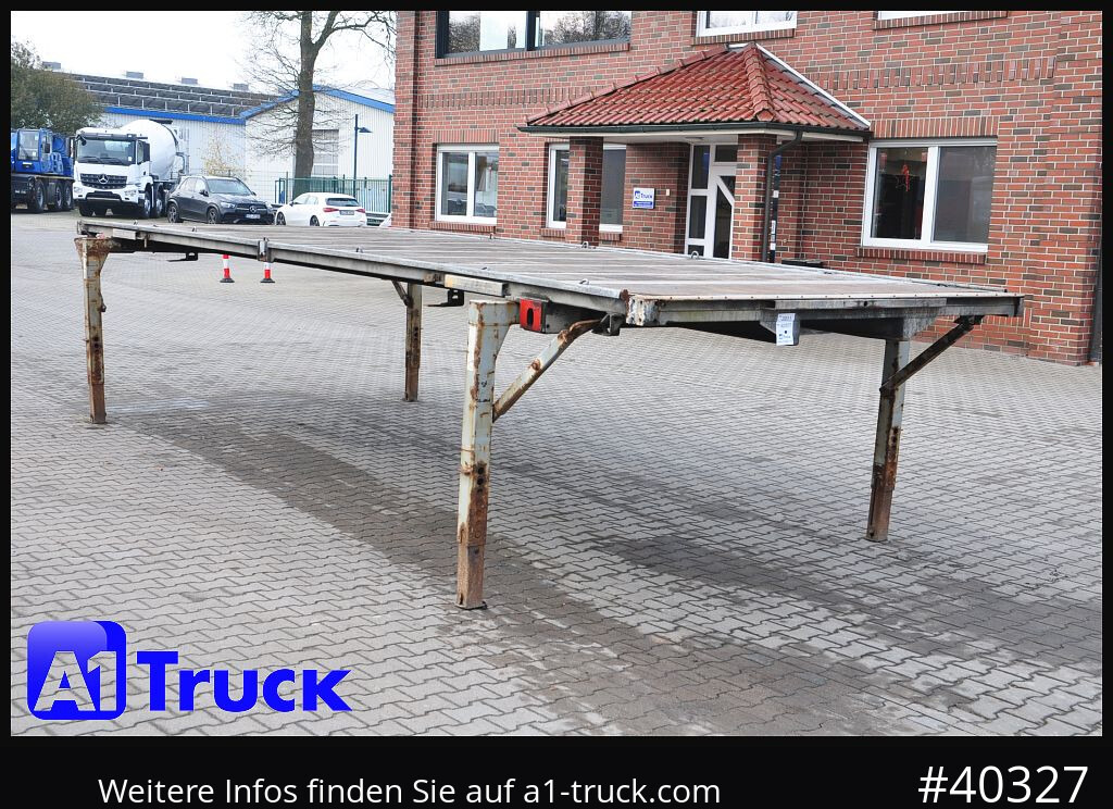 WECON WPR 745, verzinkt, Plattform, Plateau, - Carrocería abierta: foto 1 WECON WPR 745, verzinkt, Plattform, Plateau, - Carrocería abierta: foto 1