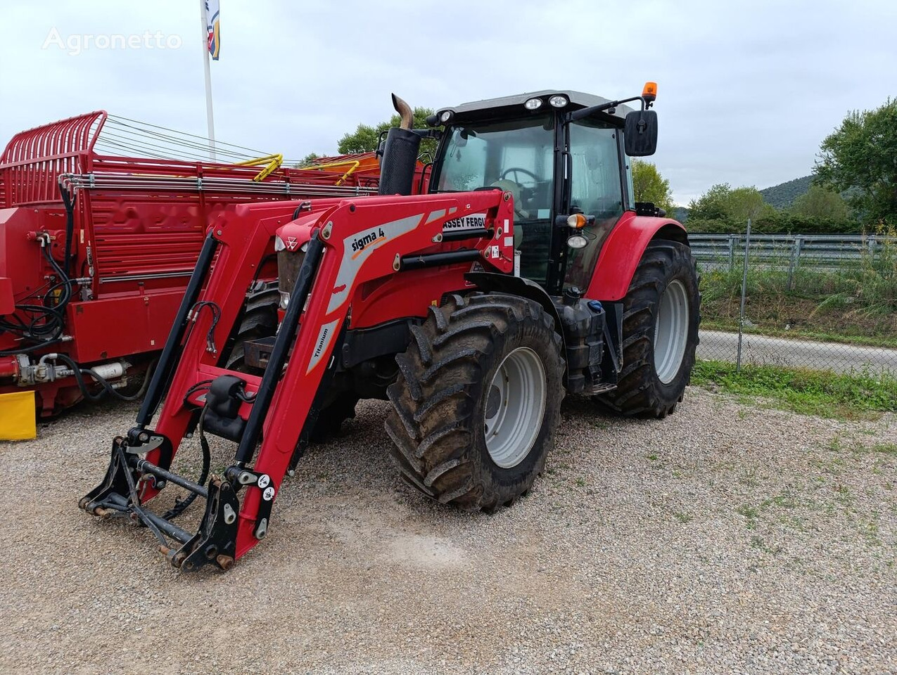Massey Ferguson 7714 DYNA-4 - Tractor: foto 4 Massey Ferguson 7714 DYNA-4 - Tractor: foto 4