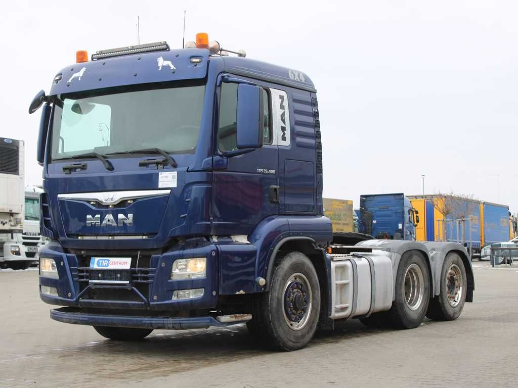 MAN TGS 26.480 6x4H-2 BLS, HYDRAULIC,EURO 6,BEACONS - Cabeza tractora: foto 1 MAN TGS 26.480 6x4H-2 BLS, HYDRAULIC,EURO 6,BEACONS - Cabeza tractora: foto 1