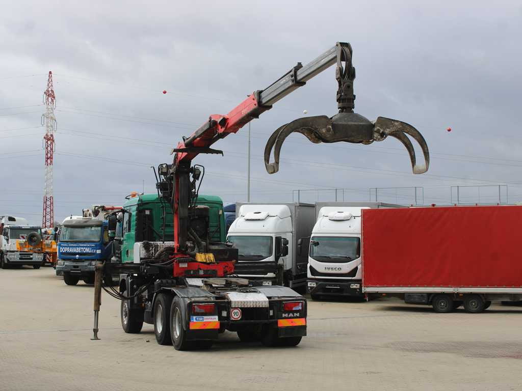 MAN TGS 33.500, 6X6, EURO 6, RETARDER, PALFINGER HYDRAULIC ARM Q170Z96 - Cabeza tractora: foto 5 MAN TGS 33.500, 6X6, EURO 6, RETARDER, PALFINGER HYDRAULIC ARM Q170Z96 - Cabeza tractora: foto 5