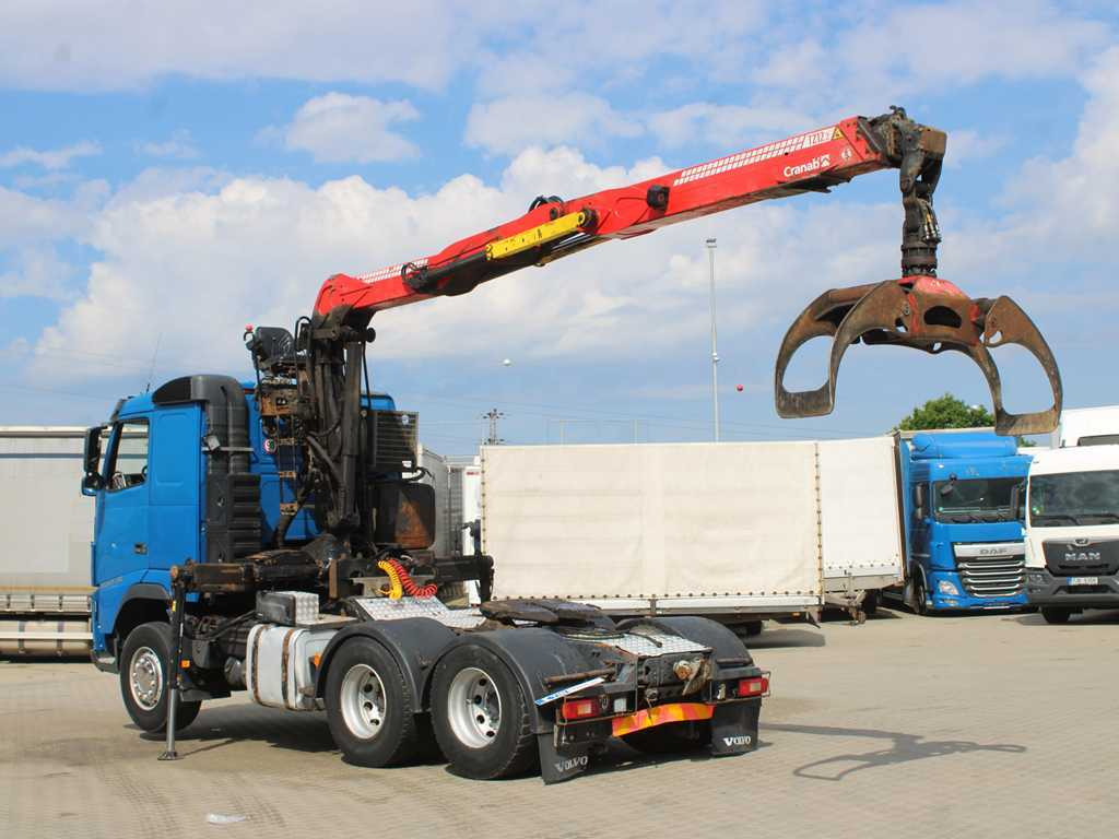 Volvo FHL 3C, EURO 5EEV, 6X4, CRANAB TZ12.2 HYDRAULIC ARM - Cabeza tractora: foto 4 Volvo FHL 3C, EURO 5EEV, 6X4, CRANAB TZ12.2 HYDRAULIC ARM - Cabeza tractora: foto 4