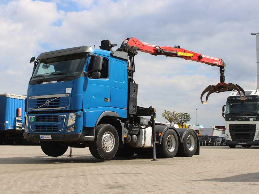 Volvo FHL 3C, EURO 5EEV, 6X4, CRANAB TZ12.2 HYDRAULIC ARM - Cabeza tractora: foto 1 Volvo FHL 3C, EURO 5EEV, 6X4, CRANAB TZ12.2 HYDRAULIC ARM - Cabeza tractora: foto 1