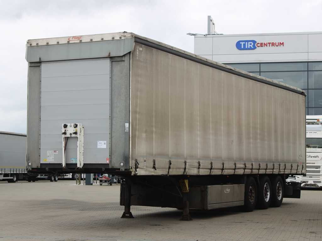 Fliegl SDS 390, MULDA, MULTILOCK, LIFTING AXLE, SAF - Semirremolque lona: foto 1 Fliegl SDS 390, MULDA, MULTILOCK, LIFTING AXLE, SAF - Semirremolque lona: foto 1