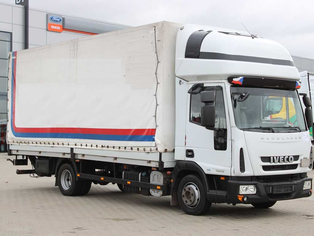 Iveco EUROCARGO 75E18, HYDRAULIC LIFT, SLEEPING CABIN Iveco EUROCARGO 75E18, TAIL LIFT, SLEEPING CABIN - Camión lona: foto 2 Iveco EUROCARGO 75E18, HYDRAULIC LIFT, SLEEPING CABIN Iveco EUROCARGO 75E18, TAIL LIFT, SLEEPING CABIN - Camión lona: foto 2