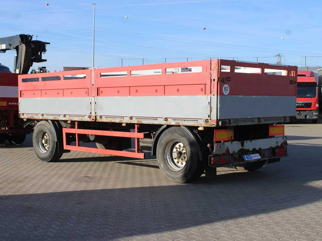 Kögel ANBS, PNEU 80% - Remolque caja abierta: foto 5 Kögel ANBS, PNEU 80% - Remolque caja abierta: foto 5