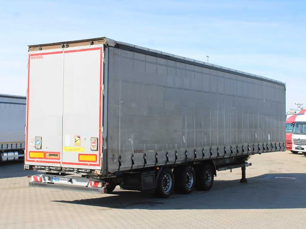 Kögel FOXX SN 24 / SN 24, LOWDECK, LIFTING AXLE, SAF - Semirremolque lona: foto 3 Kögel FOXX SN 24 / SN 24, LOWDECK, LIFTING AXLE, SAF - Semirremolque lona: foto 3