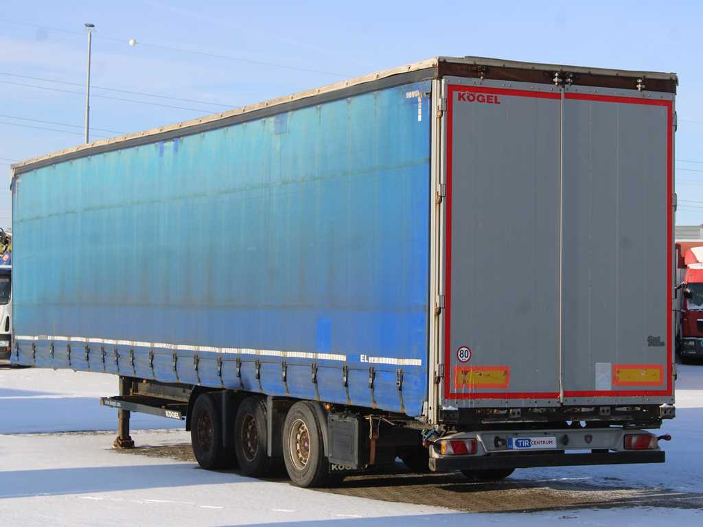 Kögel S24-1, LOWDECK, LIFTING AXLE, SAF, LIFTING ROOF - Semirremolque lona: foto 5 Kögel S24-1, LOWDECK, LIFTING AXLE, SAF, LIFTING ROOF - Semirremolque lona: foto 5