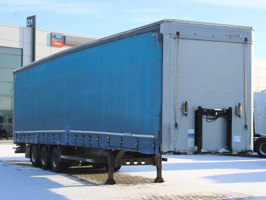 Kögel S24-1, LOWDECK, LIFTING AXLE, SAF, LIFTING ROOF - Semirremolque lona: foto 3 Kögel S24-1, LOWDECK, LIFTING AXLE, SAF, LIFTING ROOF - Semirremolque lona: foto 3