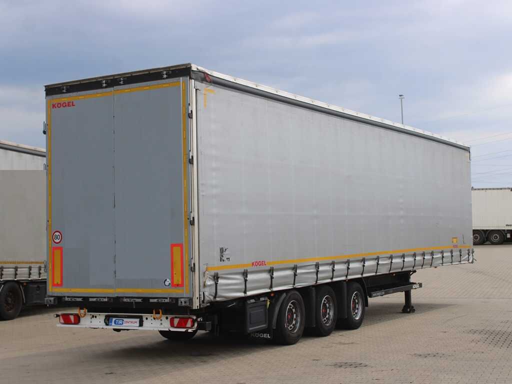 Kögel SN 24, LOWDECK, LIFT AXLE, LIFTING ROOF, SAF - Semirremolque lona: foto 4 Kögel SN 24, LOWDECK, LIFT AXLE, LIFTING ROOF, SAF - Semirremolque lona: foto 4