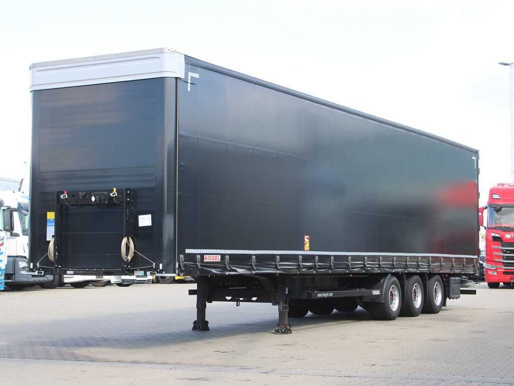 Kögel SN24, LOWDECK, SAF, LIFT AXLE, LIFTING ROOF, MULTILOCK - Semirremolque lona: foto 1 Kögel SN24, LOWDECK, SAF, LIFT AXLE, LIFTING ROOF, MULTILOCK - Semirremolque lona: foto 1