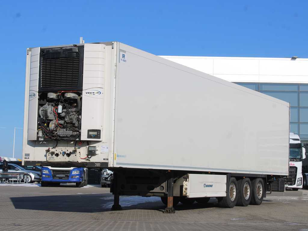 Krone SD, 2X EVAPORATOR, CARRIER VECTOR 1950 mt - Semirremolque frigorífico: foto 1 Krone SD, 2X EVAPORATOR, CARRIER VECTOR 1950 mt - Semirremolque frigorífico: foto 1