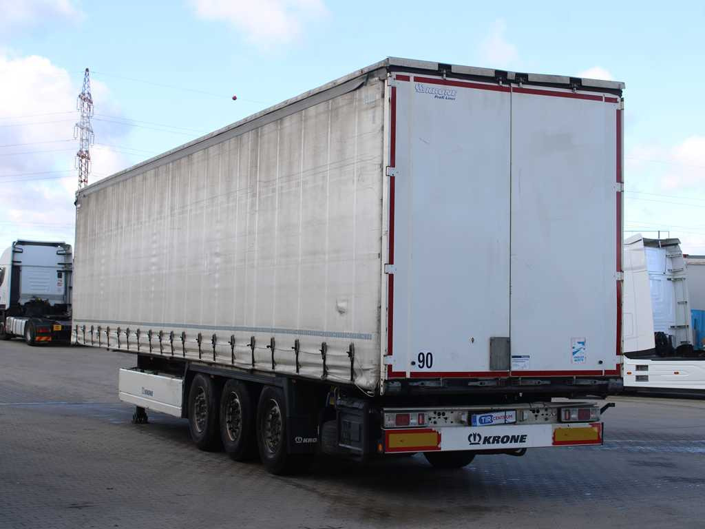 Krone SD, LIFT AXLE, 2X PALLET BASKET, MULTILOCK - Semirremolque lona: foto 5 Krone SD, LIFT AXLE, 2X PALLET BASKET, MULTILOCK - Semirremolque lona: foto 5