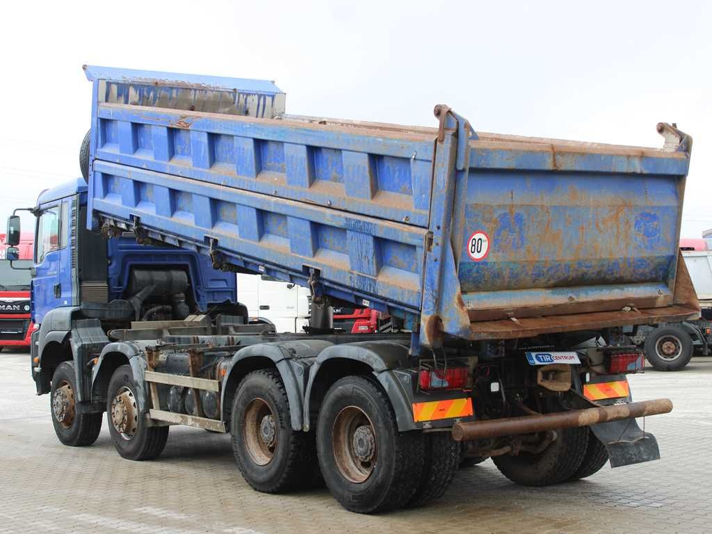 MAN TGA 41.480, 8X6, THREE-SIDED, EURO 3, RETARDER - Camión volquete: foto 4 MAN TGA 41.480, 8X6, THREE-SIDED, EURO 3, RETARDER - Camión volquete: foto 4