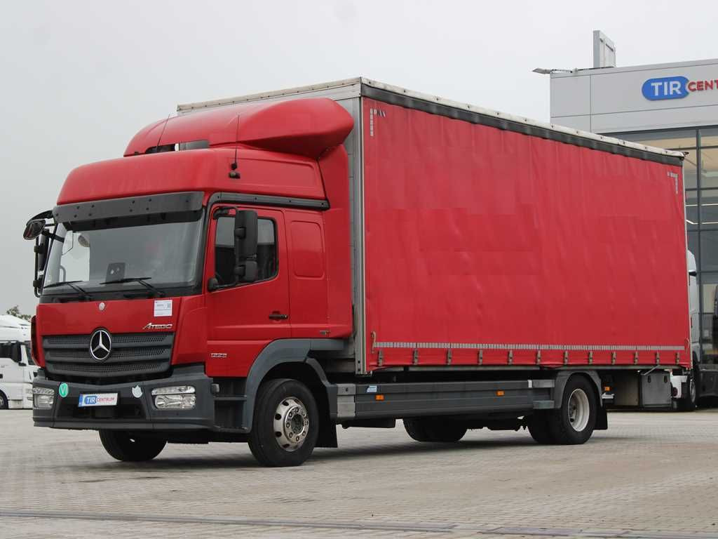 Mercedes-Benz ATEGO 1223, EURO 6, NAVIGATION, PNEU 80% - Camión lona: foto 1 Mercedes-Benz ATEGO 1223, EURO 6, NAVIGATION, PNEU 80% - Camión lona: foto 1